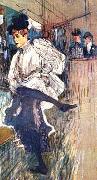  Henri  Toulouse-Lautrec Jane Avril Dancing France oil painting artist